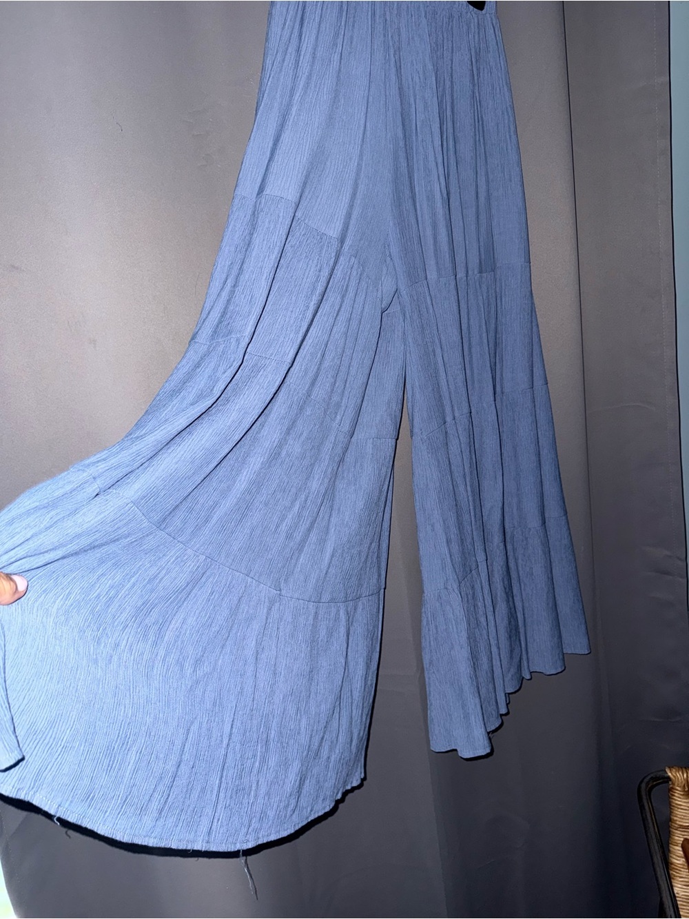 Chicwish Navy Blue Cotton Top